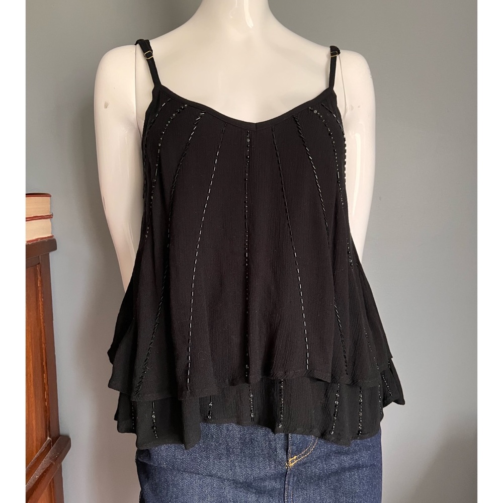 Chloe Oliver : beaded layered swing tank